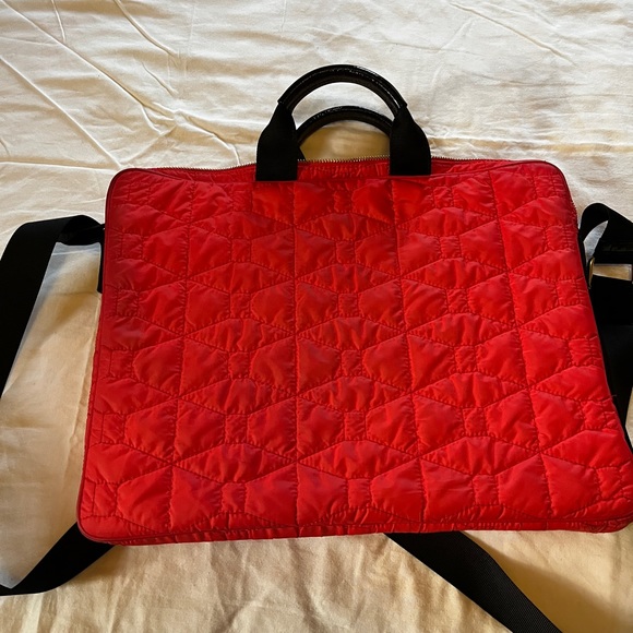 Bright orange Kate Spade laptop bag - Picture 2 of 6